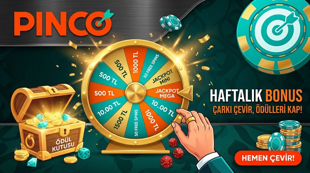 Pinco giriş bonus çevrim şartları